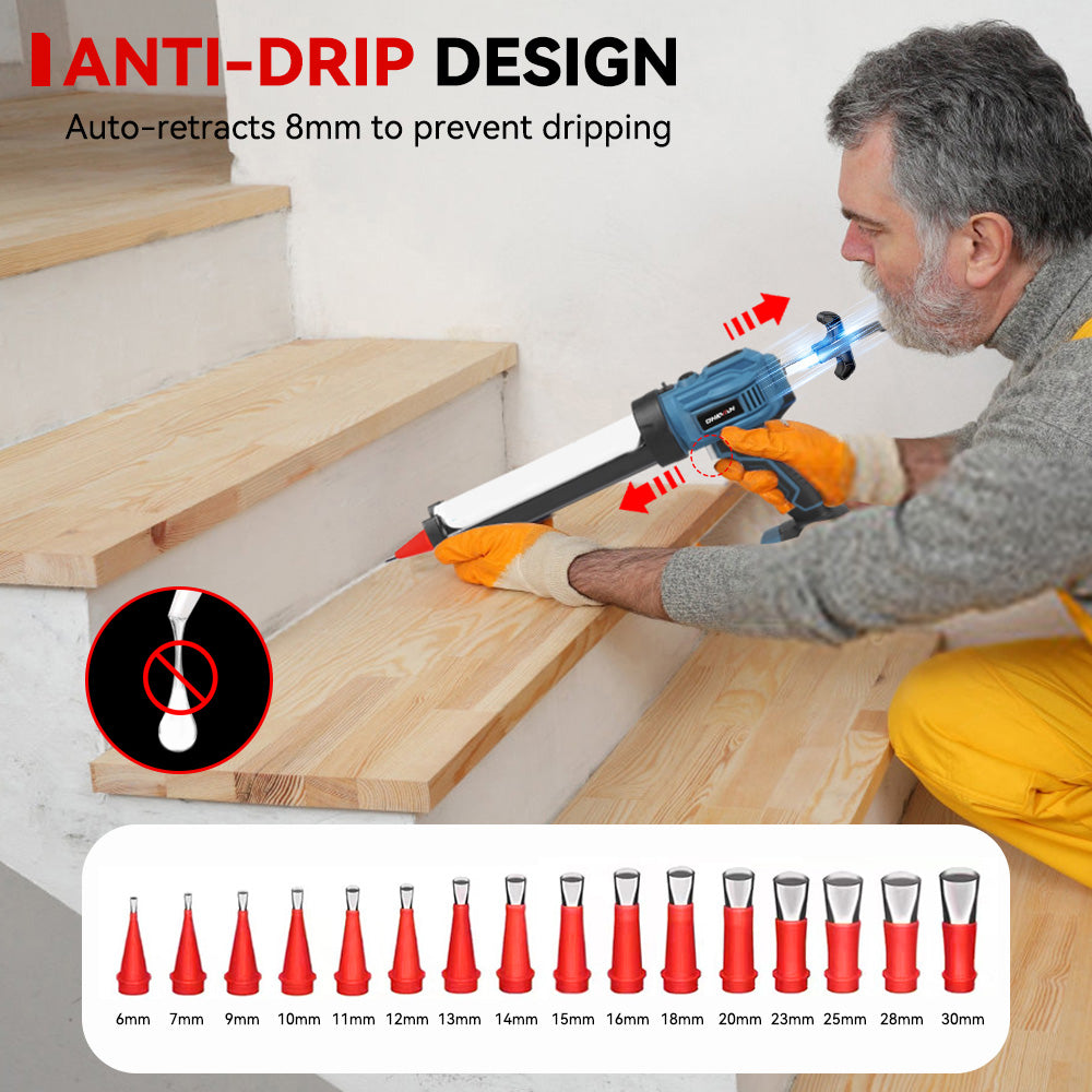 ONEVAN Cordless Electric Caulking Gun | For Makita 18V Battery