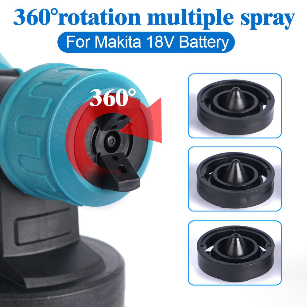 ONEVAN Electric Spray Gun High Power Household Paint