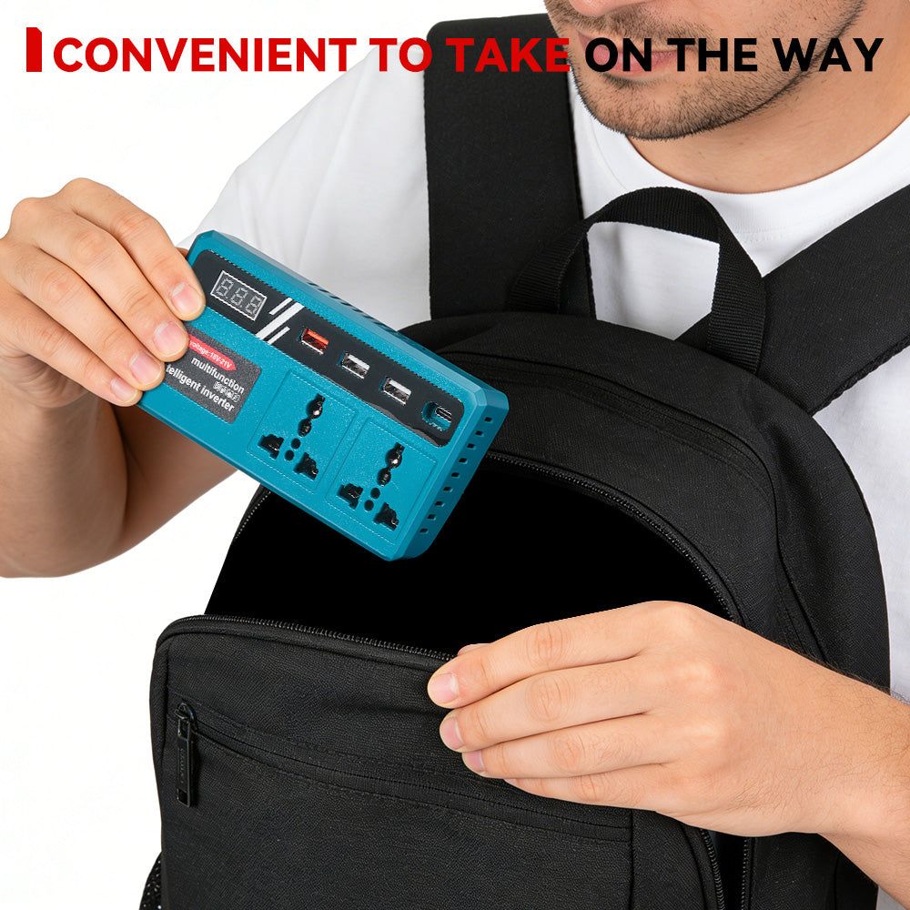 ONEVAN 120W Portable Power Inverter | For Makita 18V Battery