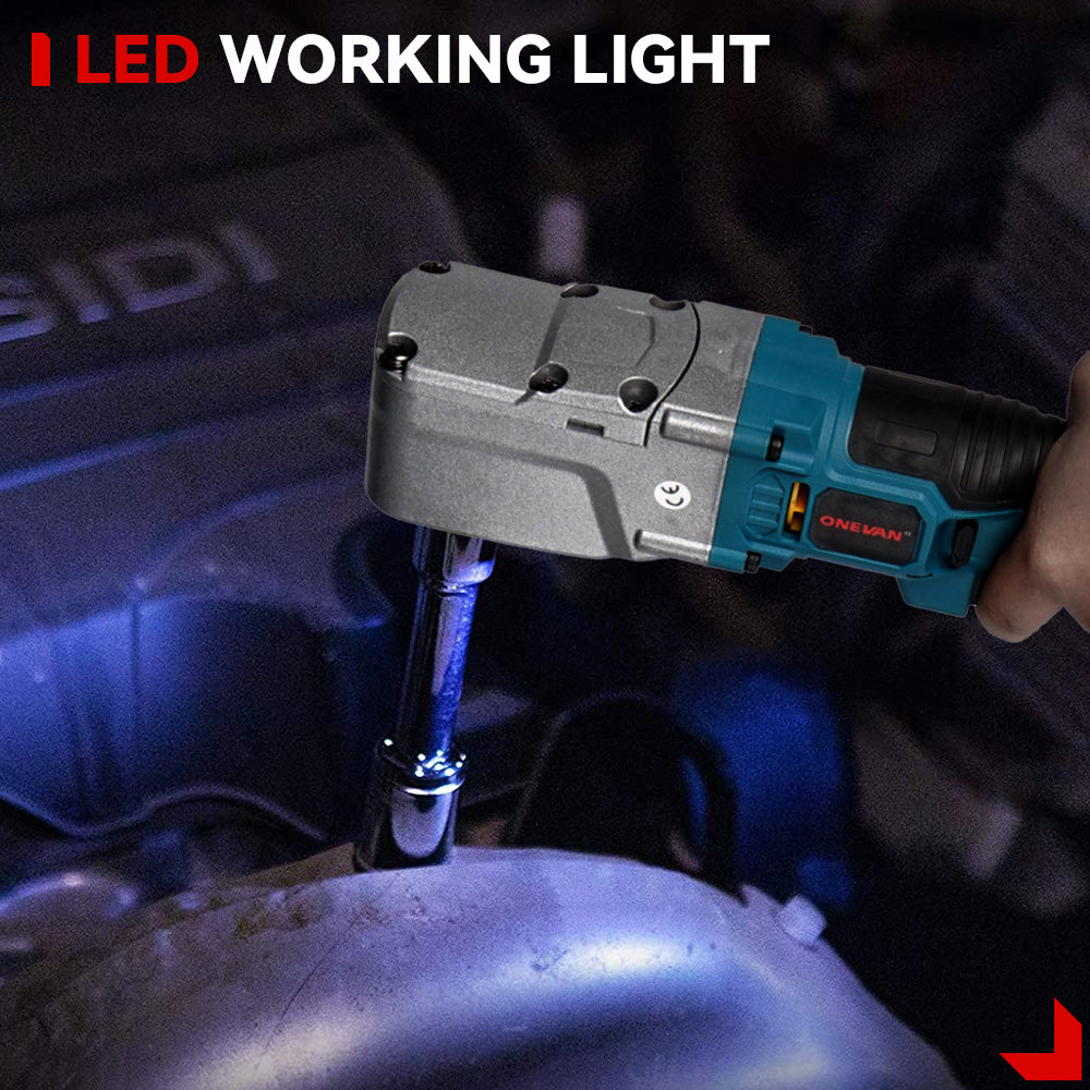 Chave de catraca sem fio ONEVAN 1/2'' 1000N·m | Para bateria Makita de 18V