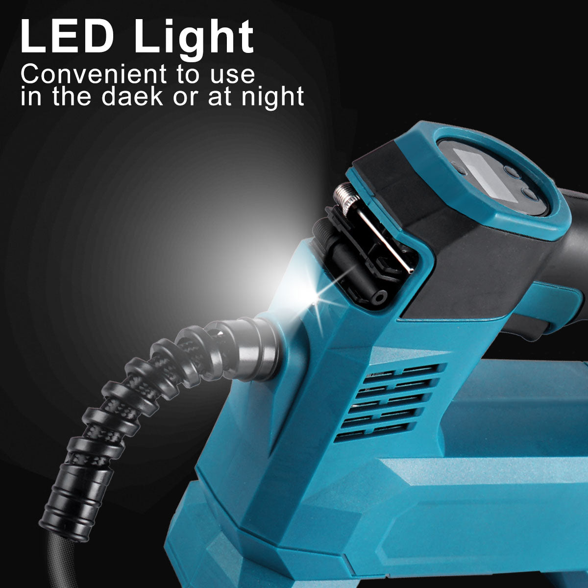 ONEVAN High Pressure Cordless Inflatable Pump With Digital Display