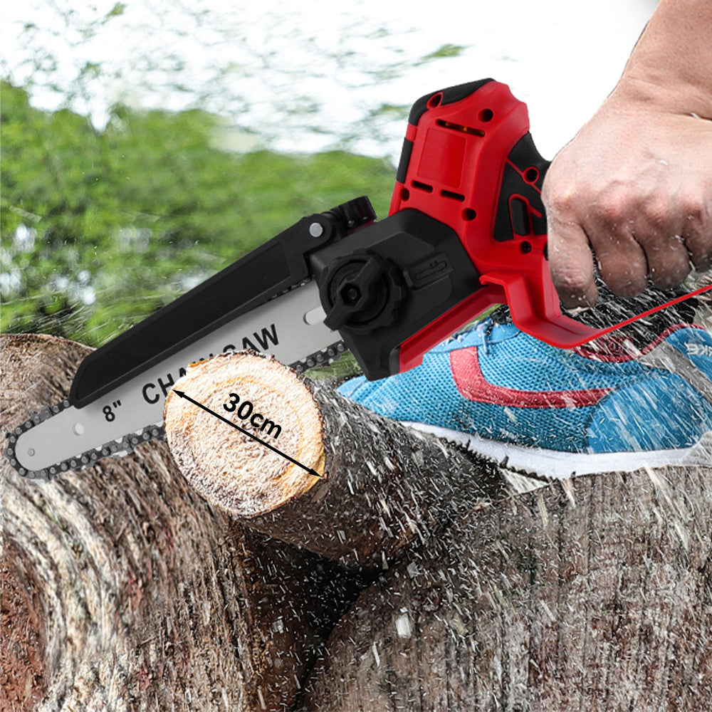 ONEVAN 8" Cordless Pole Saw 2 In 1 Brushless Chainsaw with Telescoping Pole(1.08-2.01m) | For Makita 18V Battery