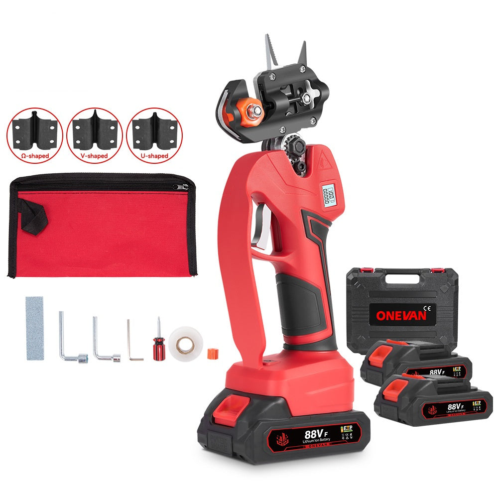 ONEVAN 2-in-1 Brushless Grafting & Pruning Shears with U/V Blades | For Makita 18V Battery