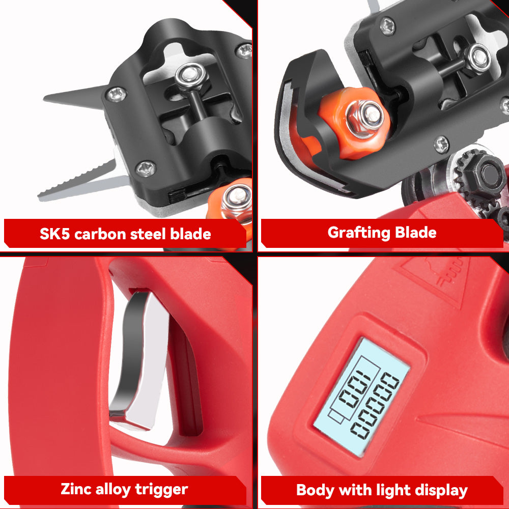 ONEVAN 2-in-1 Brushless Grafting & Pruning Shears with U/V Blades | For Makita 18V Battery