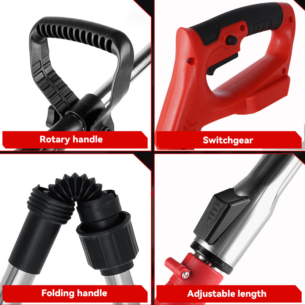 ONEVAN 2500W Battery Lawn Mower Foldable String Trimmer Brushed Brushcutter | For Makita 18V Battery