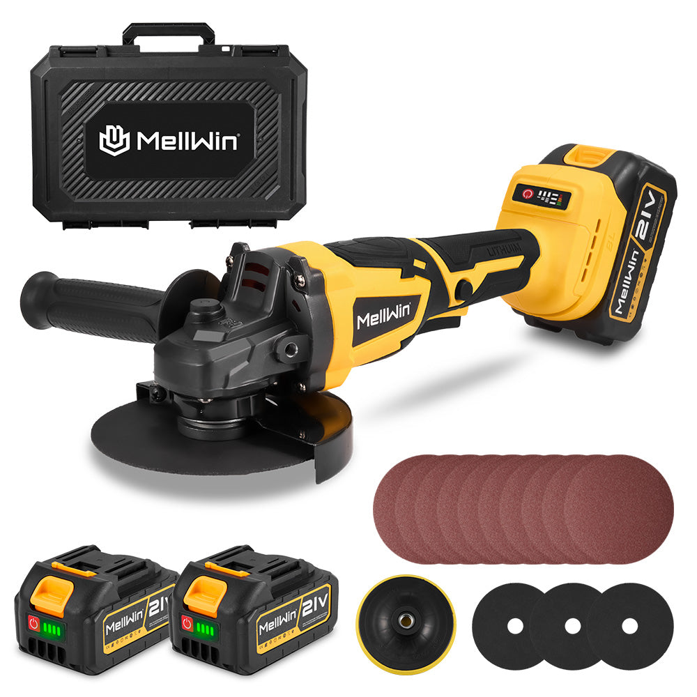 ONEVAN 125mm Brushless Cordless Angle Grinder Kit 3 Gears | For Makita 18V Battery