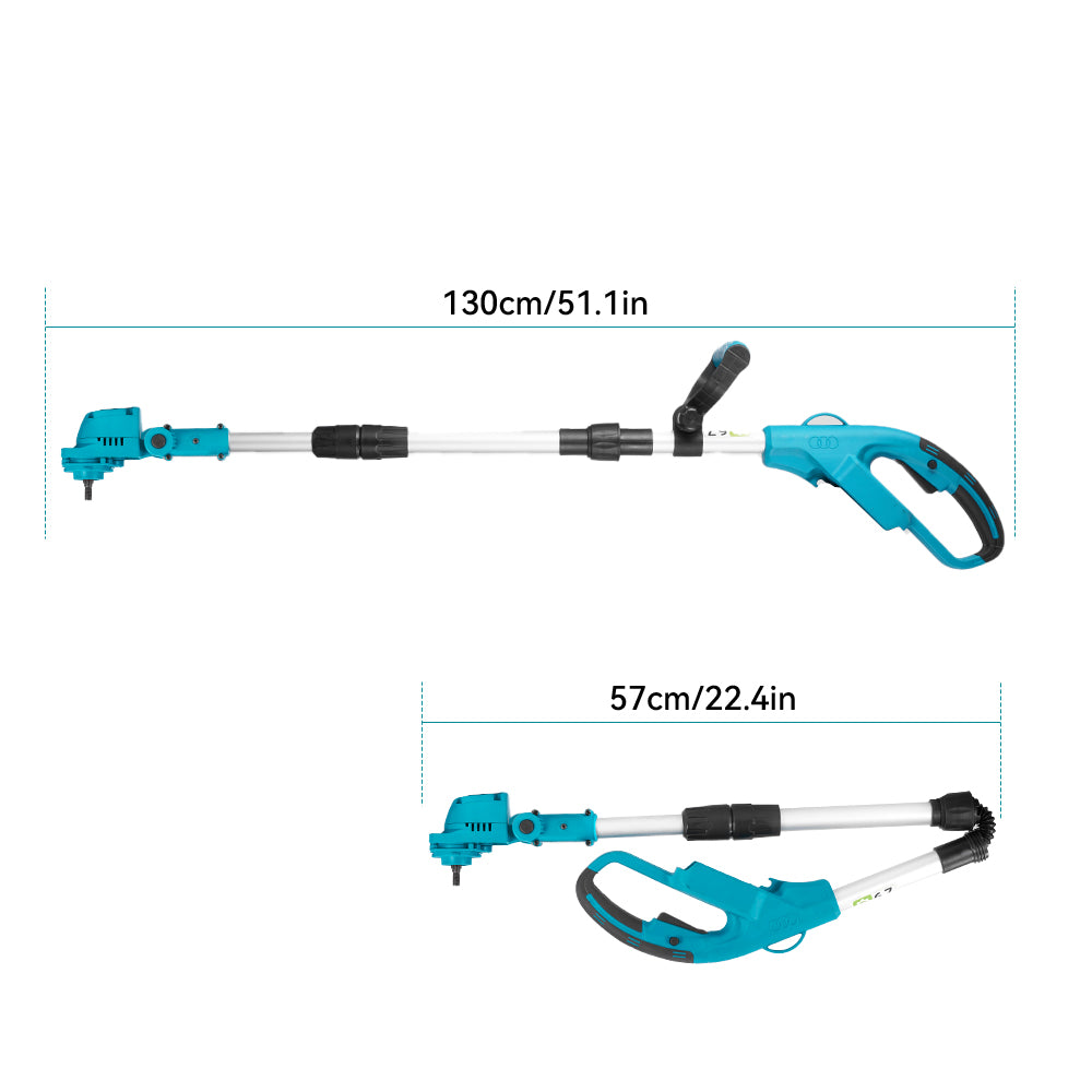 ONEVAN 3000W Cordless String Trimmer Retractable Lawn Mower Brushless Brushcutter | For Makita 18V Battery