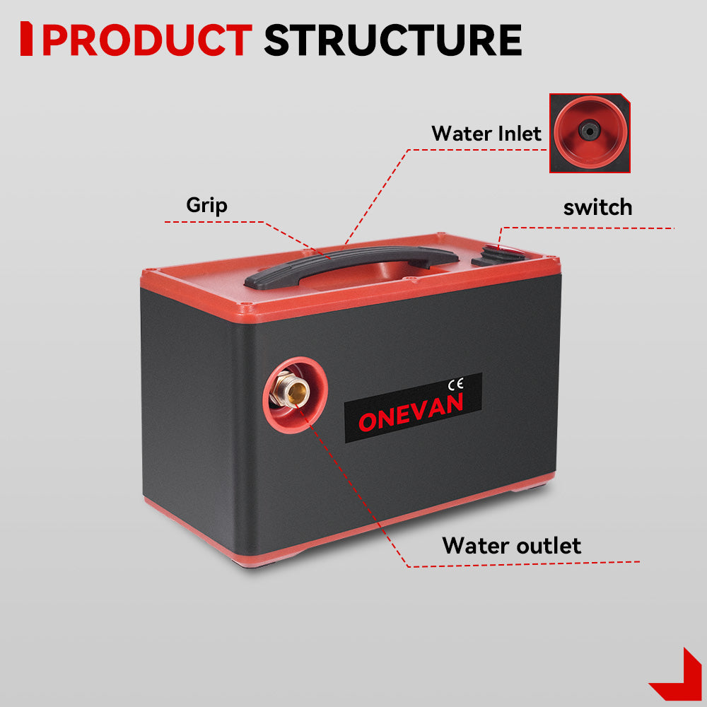 ONEVAN 4000W 220Bar Cordless High Pressure Cleaner | For Makita 18V-21V Battery
