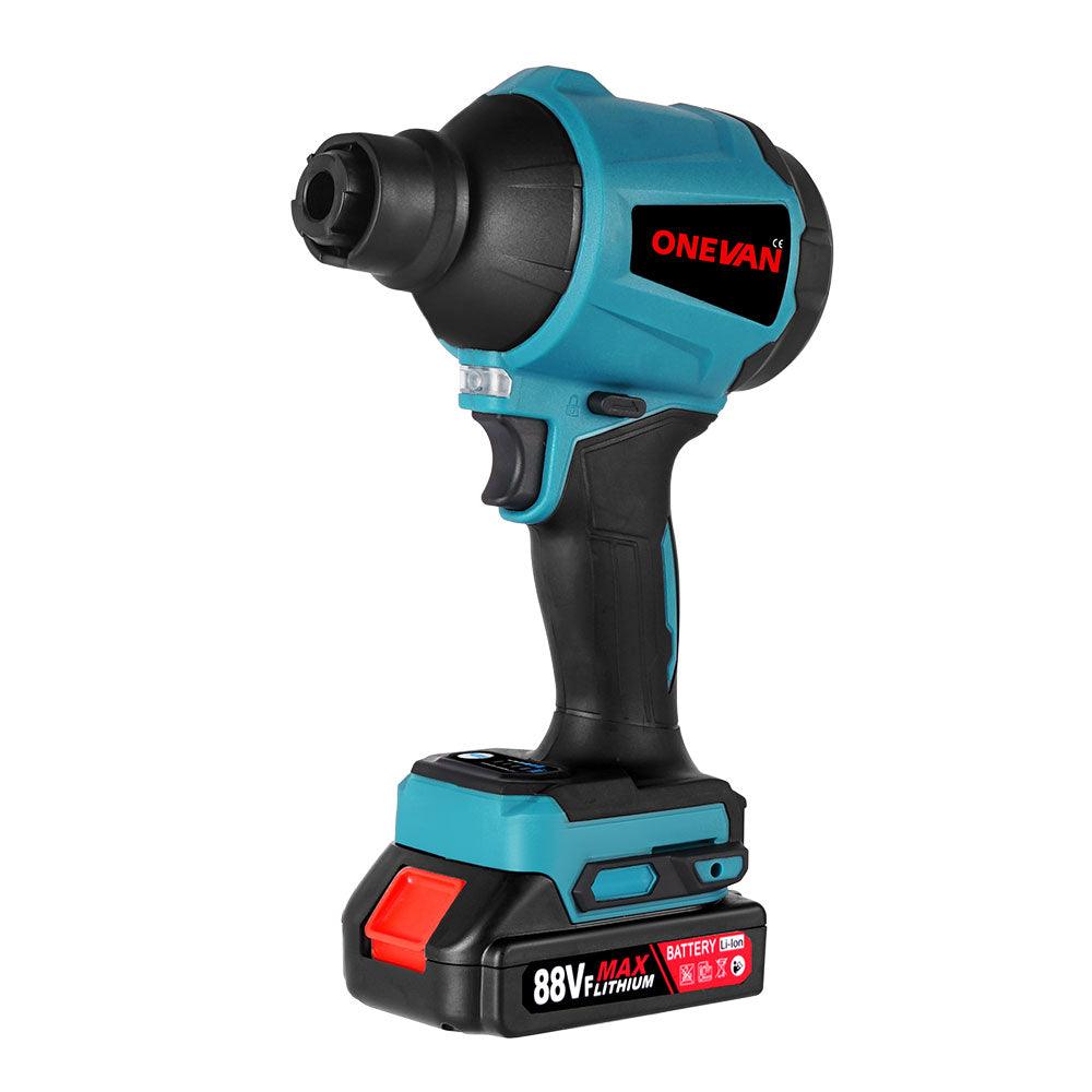 ONEVAN 1000W Multifunction Inflator Vacuum Cordless Dust Blower | For Makita 18V Battery