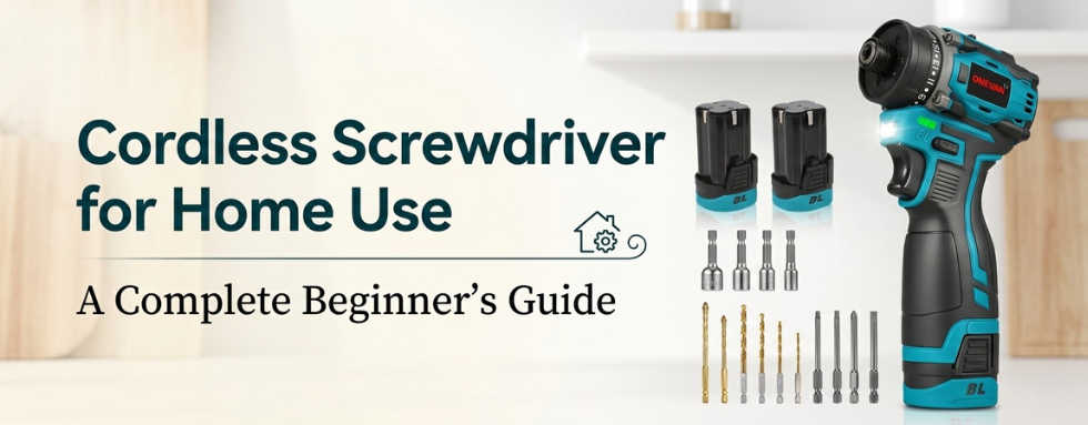 Cordless Screwdriver for Home Use