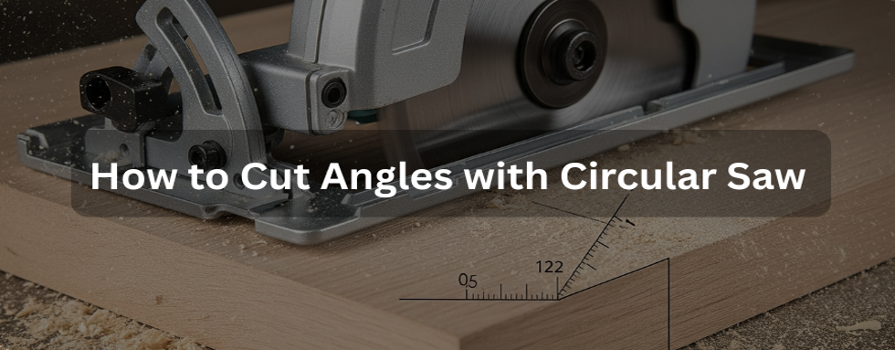 How to Cut Angles with Circular Saw