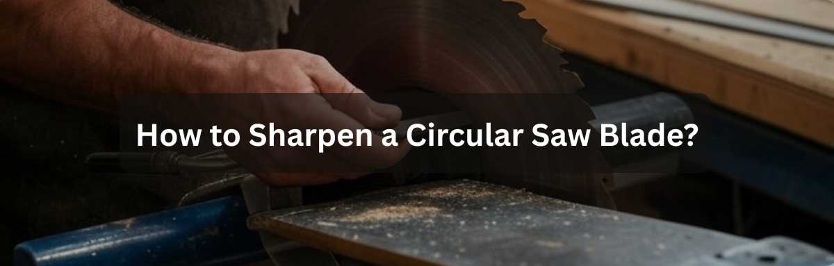How to Sharpen a Circular Saw Blade