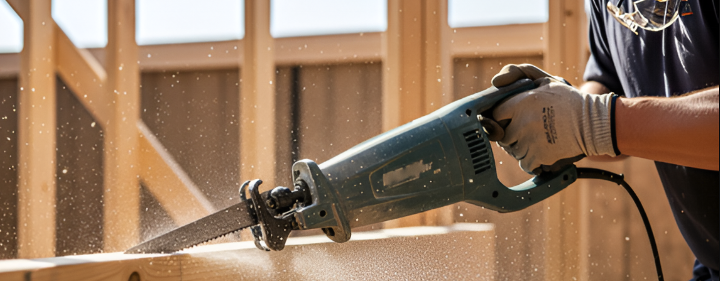 How to Use a Reciprocating Saw