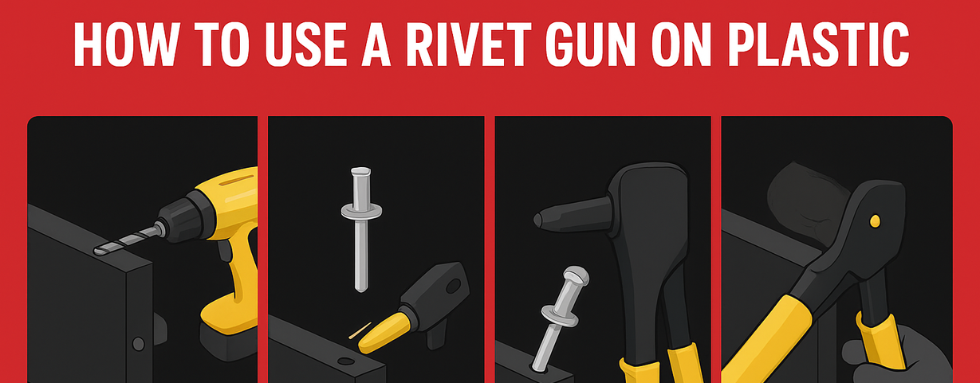 How to Use a Rivet Gun on Plastic