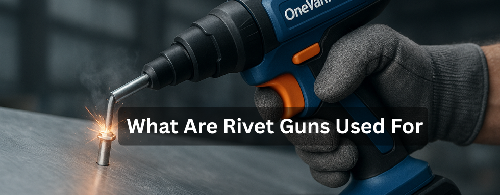 What is a rivet gun Used For