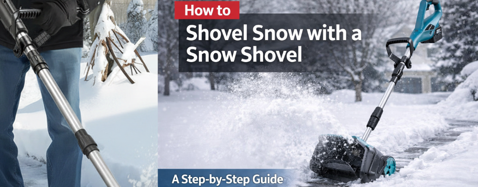 How to Shovel Snow with a Snow Shovel