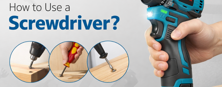 How to Use a Screwdriver