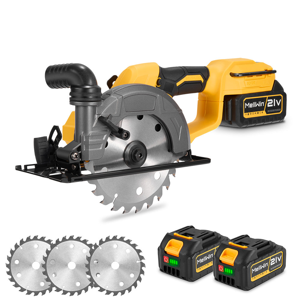 ONEVAN 150mm 6 Inch Cordless Brushless Handheld Multi-function Circular Saws | For Makita 18V Battery