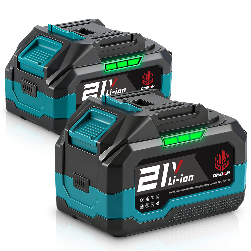 ONEVAN 18V-21V Rechargeable Lithium-Ion Battery 3.0Ah/4.5Ah With Charger