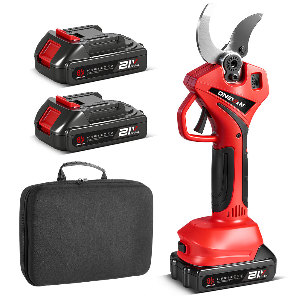 ONEVAN 61mm Brushless Cordless Electric Pruning Shears | For Makita 18V Battery