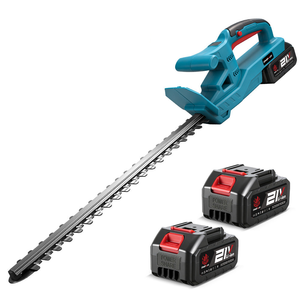 Cortasetos inalámbrico ONEVAN de 20 pulgadas compatible con poste de extensión