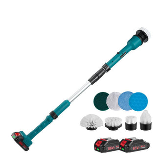 ONEVAN PowerClean Pro - Cordless Turbo Scrub with Adjustable Arm and 8 Interchangeable Heads