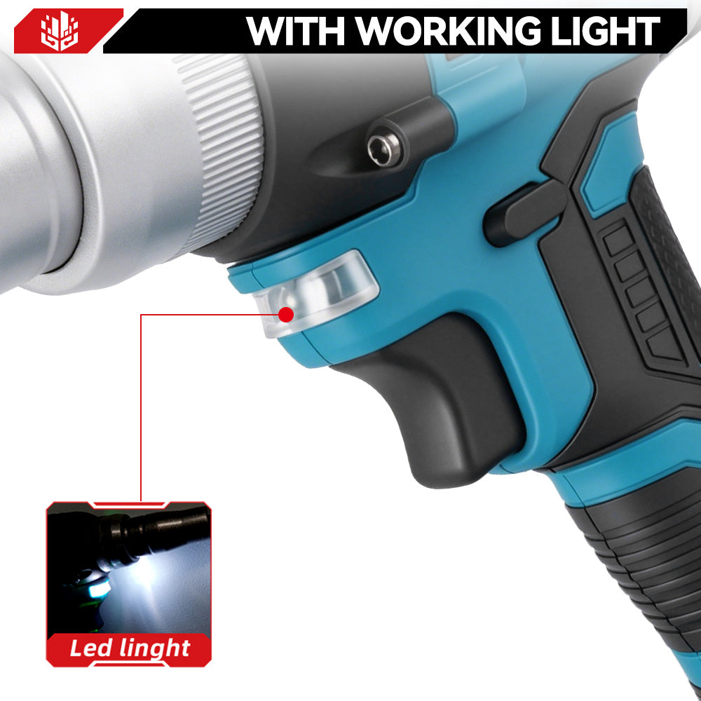 ONEVAN 20000N Brushless Cordless Rivet Gun | For Makita 18V Battery