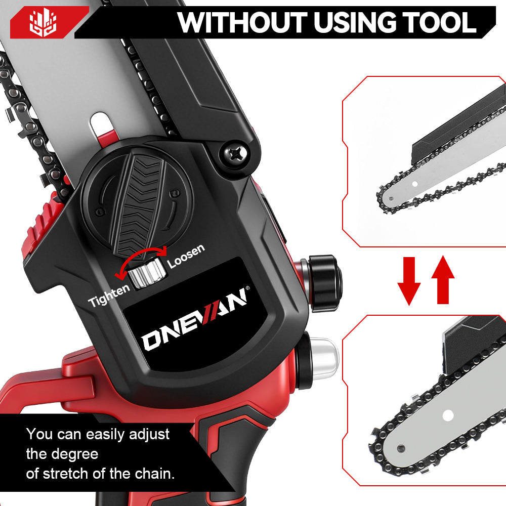 ONEVAN 8" Cordless Brushless Outdoor Pruning Saw | For Makita 18V Battery