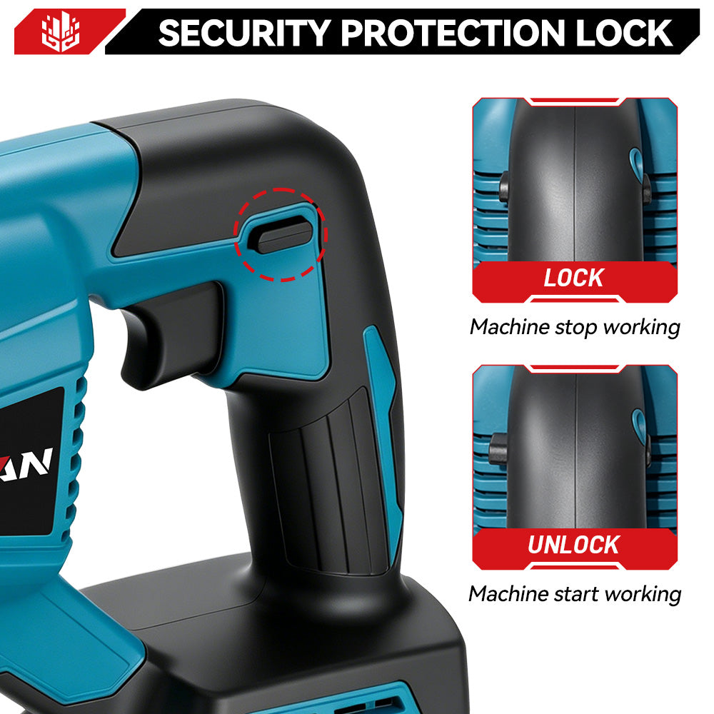 ONEVAN 32mm Variable Speed Cordless Reciprocating Saw | For Makita 18V Battery