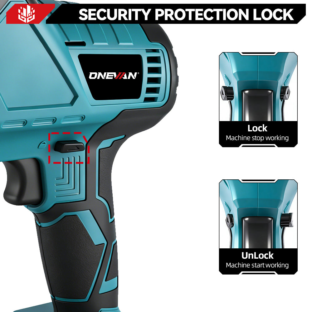 ONEVAN 15mm Brushless Cordless Reciprocating Saw | For Makita 18V Battery