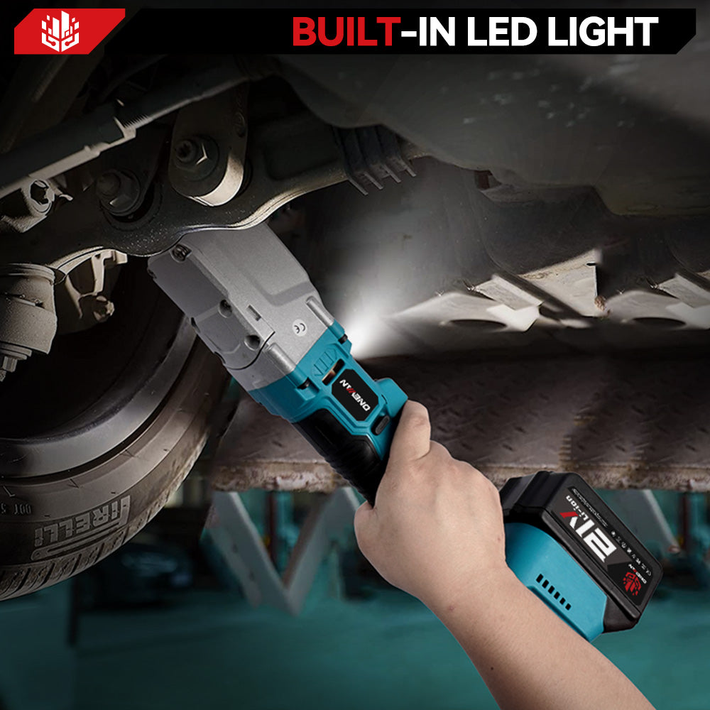 ONEVAN 1/2'' 1000N·m Brushless Cordless Ratchet Wrench | For Makita 18V Battery