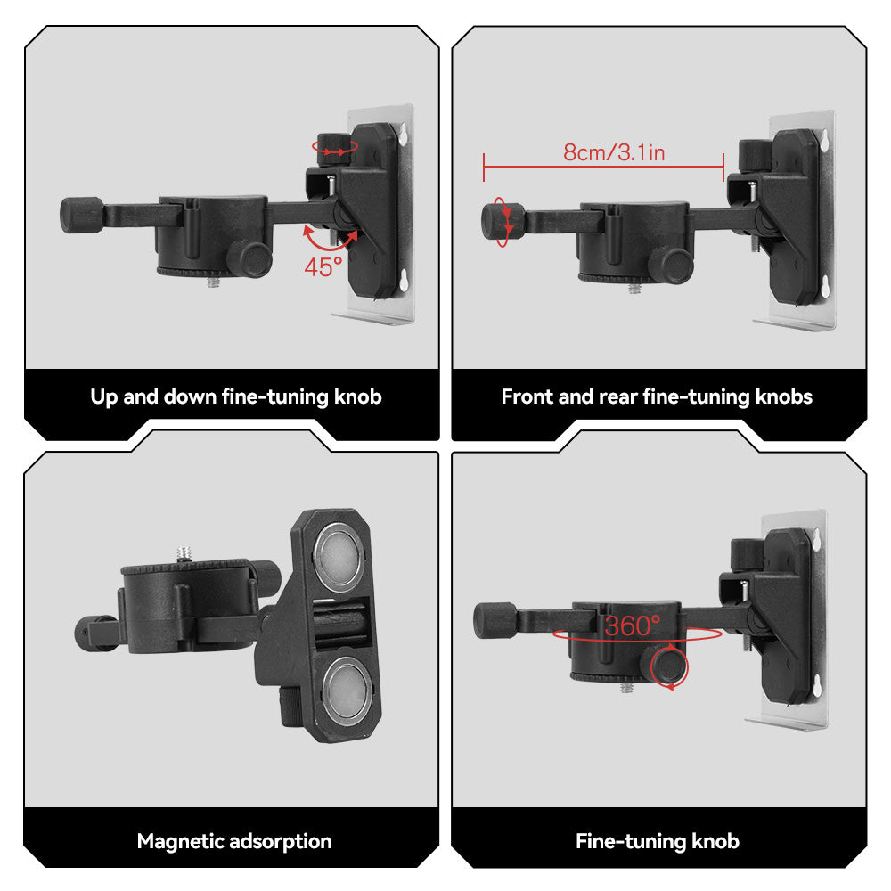 ONEVAN LK-822 16-Line 4D Laser Level | Digital Display | Rotatable Window & Base