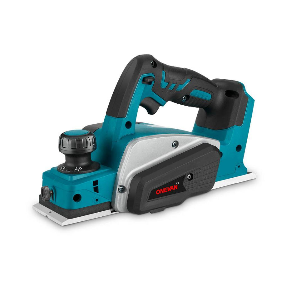 ONEVAN 18V Handheld Cordless Electric Planer Woodworking Tool For Makita 18V Battery