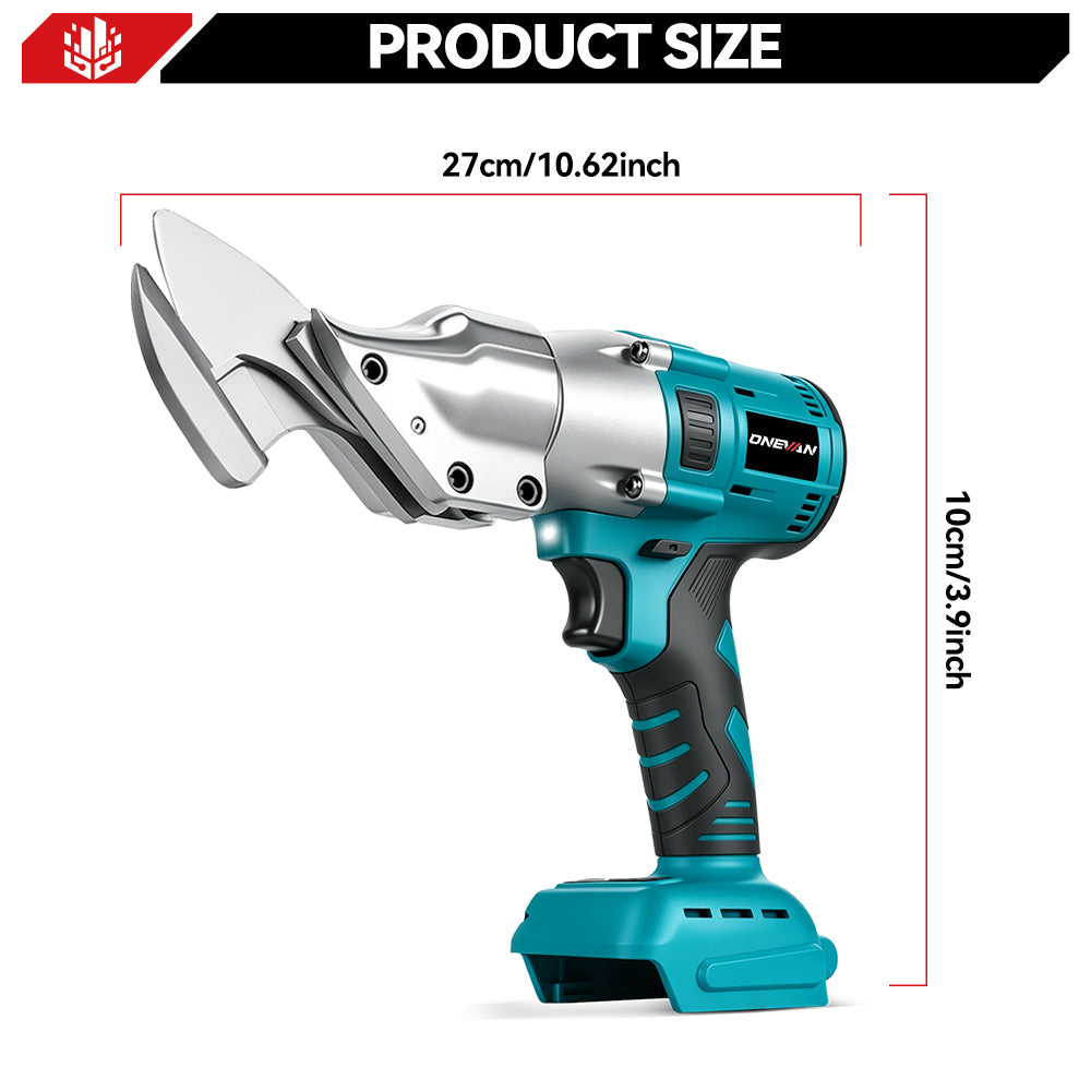 Tijeras eléctricas inalámbricas para metal ONEVAN | Para batería Makita de 18 V