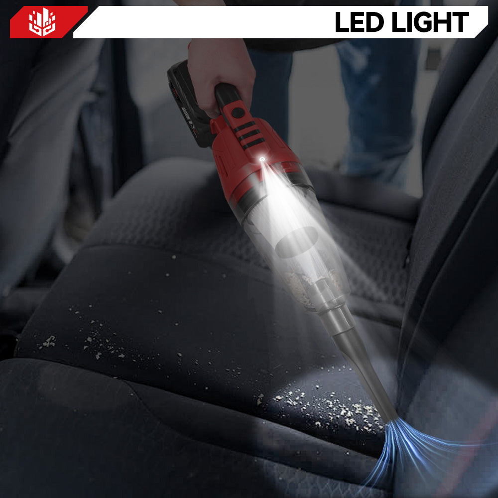 Aspiradora de mano inalámbrica ONEVAN de 0,6 l | Para batería Makita de 18 V