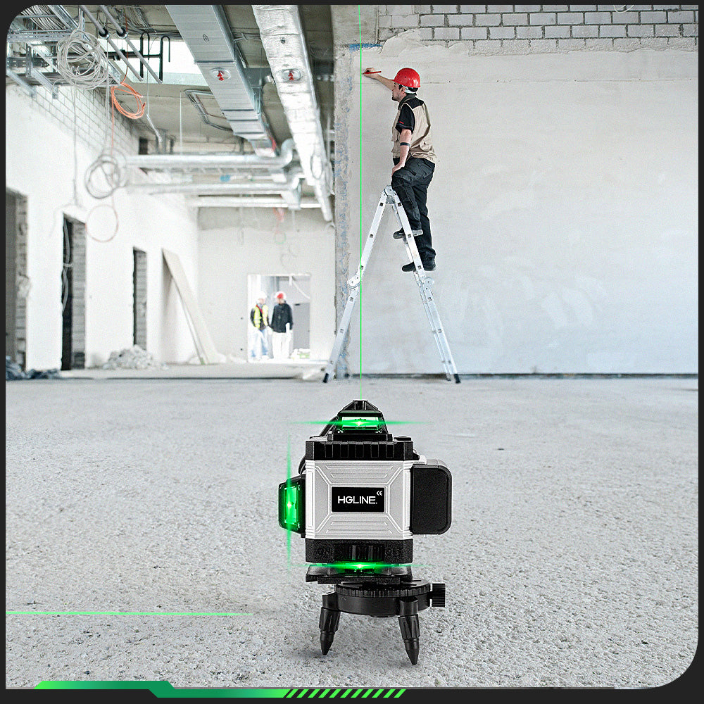 ONEVAN LK-804 Pro 16-Line 4D Green Laser Level | Self-Leveling | 360°