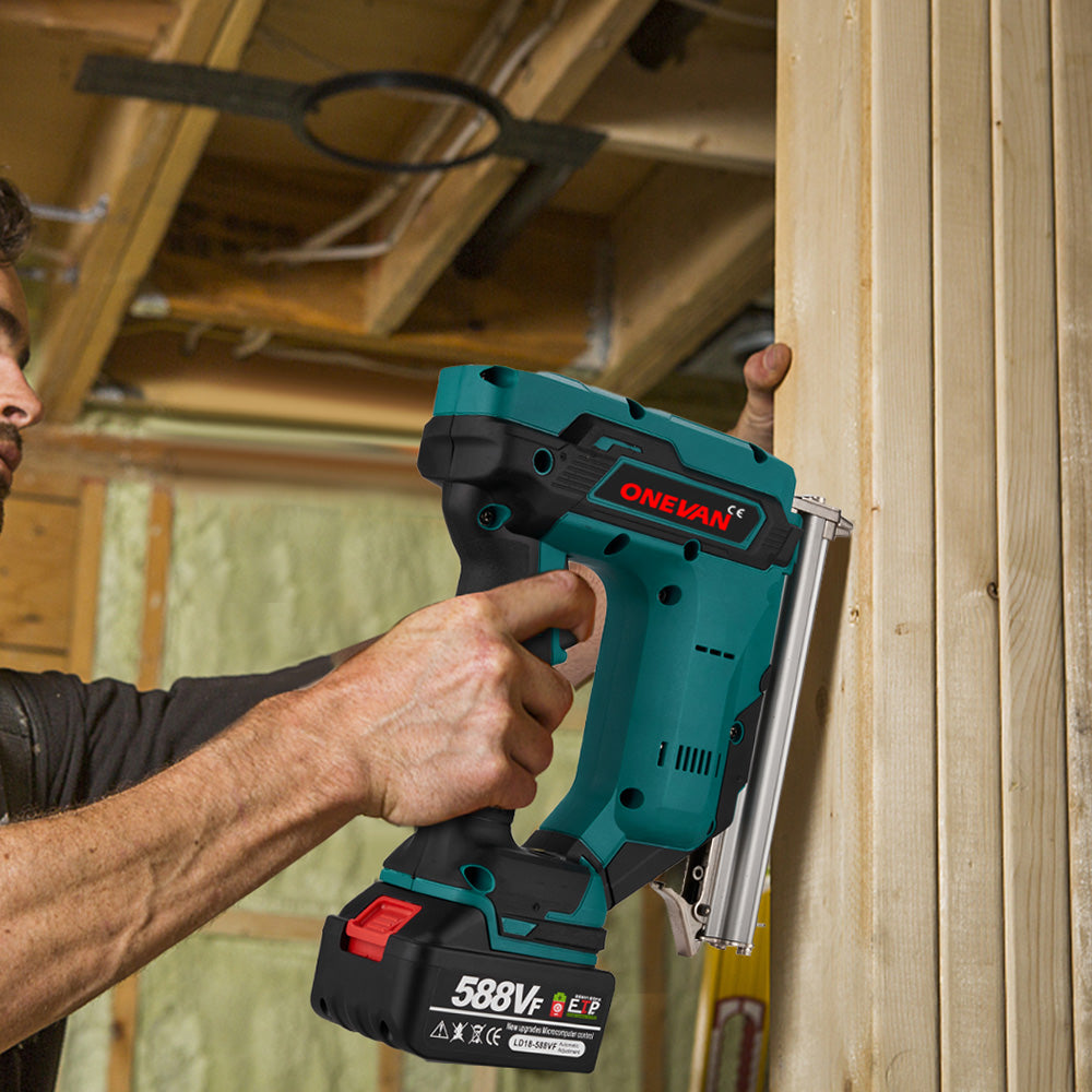 ONEVAN Cordless Brushless Electric Nail Guns | For Makita 18V Battery