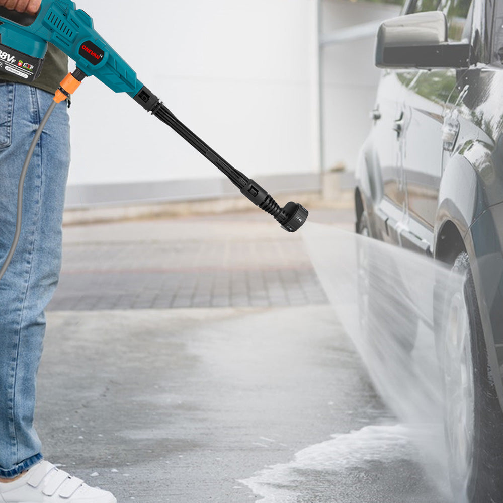 ONEVAN 3500W 200Bar Brushless Electric High Pressure Car Washer | For Makita 18V Battery