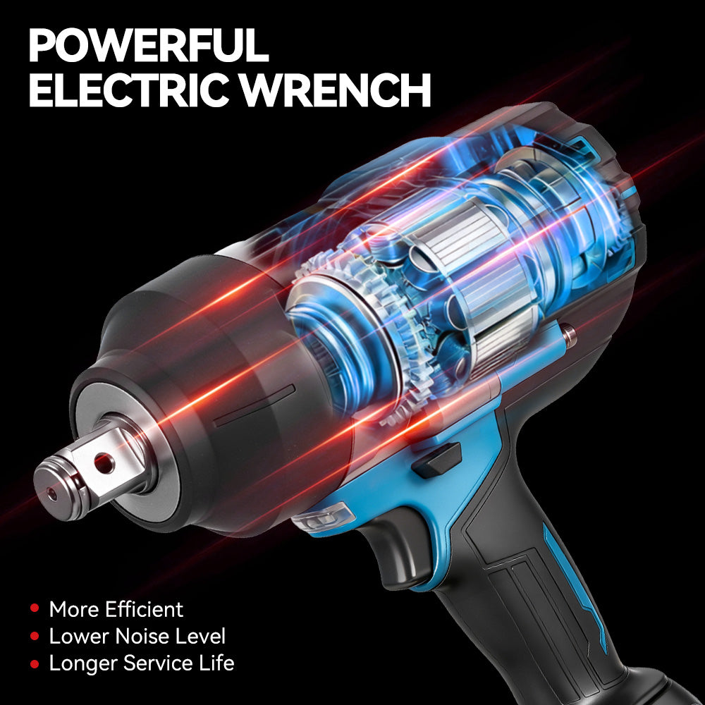 ONEVAN 3/4" 3500N·m Brushless Cordless Impact Wrench | For Makita 18V Battery