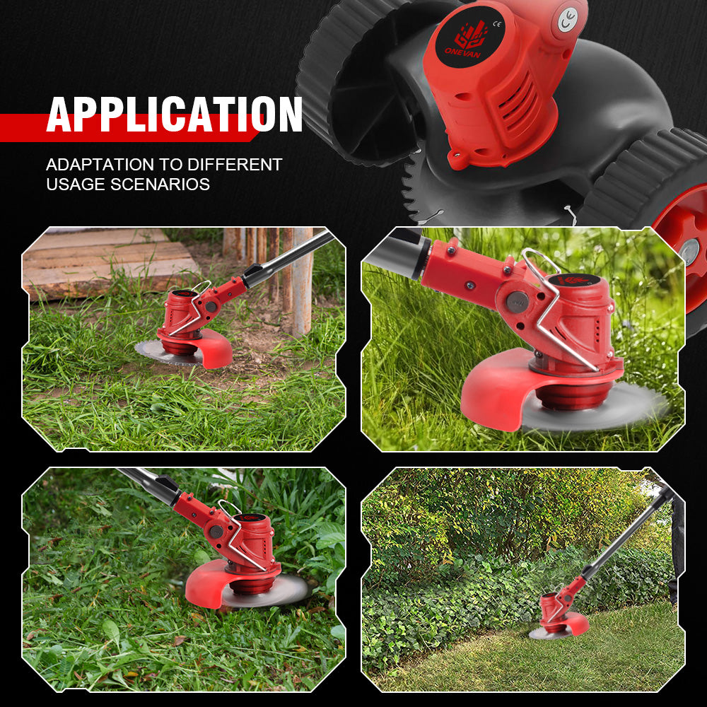 ONEVAN 2500W Cordless Electric Lawn Mower | For Makita 18V Battery