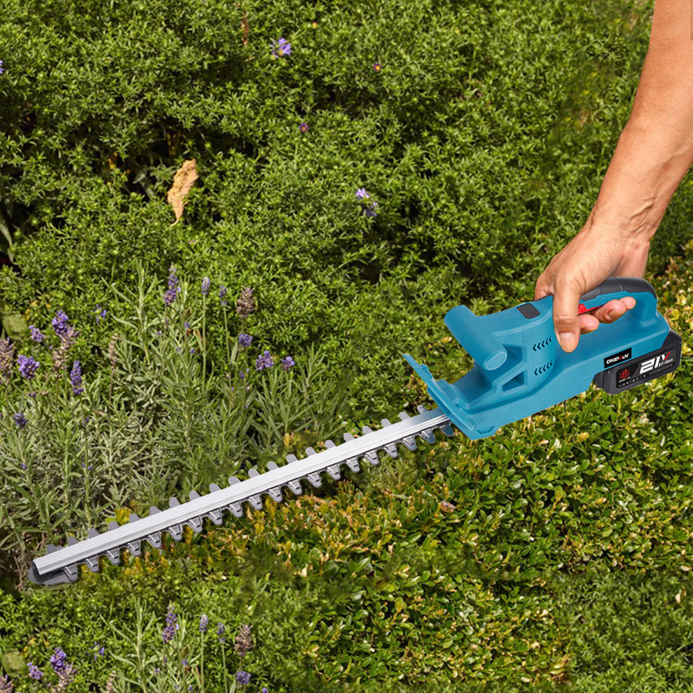 ONEVAN 20 Inch Cordless Hedge Trimmer Compatible with Extension Pole