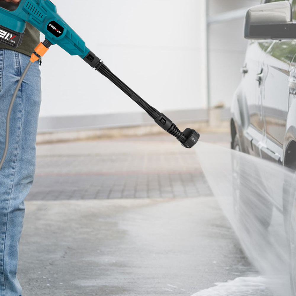 ONEVAN 12Bar (174 PSI) Brushless Electric Cordless Pressure Washer | For Makita 18V Battery