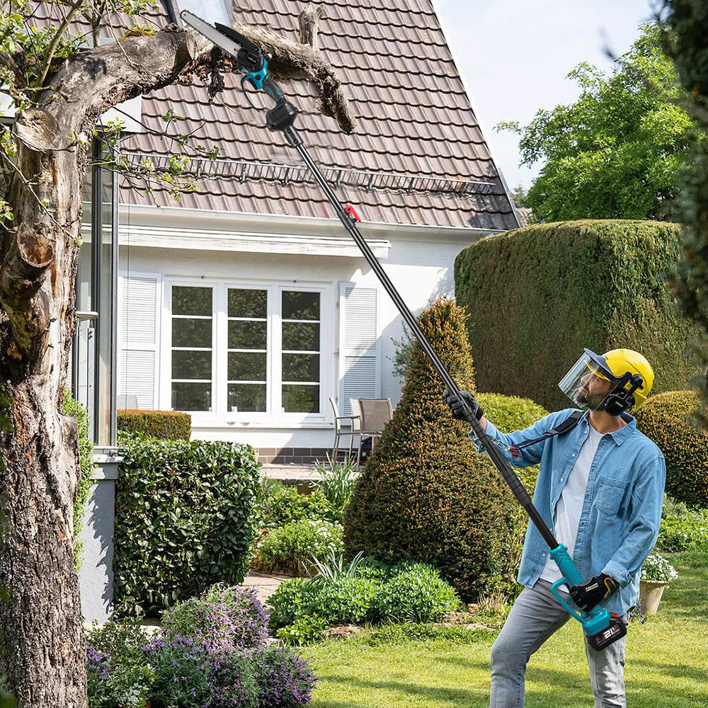 ONEVAN 8" Brushless Pole Saw Kit – 1.7m Extendable