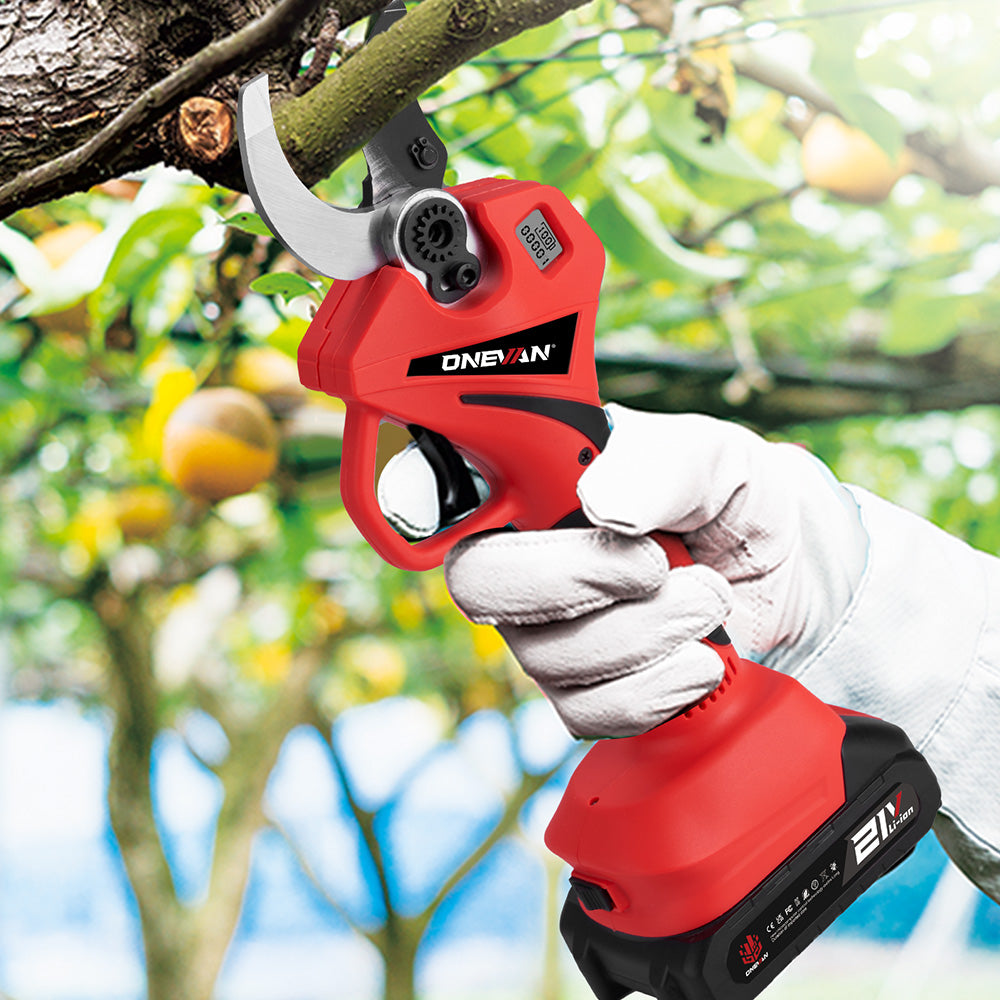 ONEVAN 61mm Brushless Cordless Electric Pruning Shears | For Makita 18V Battery