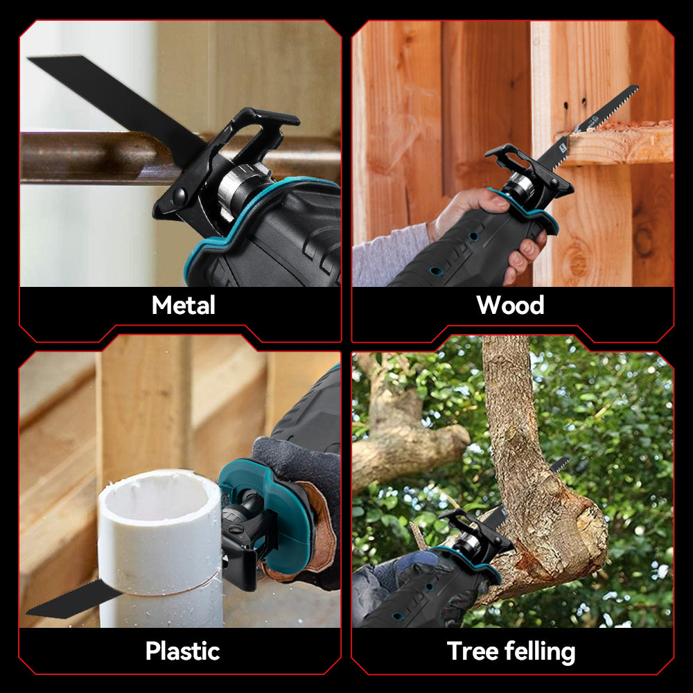 ONEVAN 32mm Variable Speed Cordless Reciprocating Saw | For Makita 18V Battery