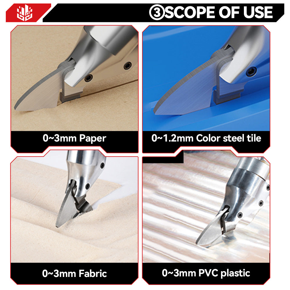 Tijeras eléctricas inalámbricas para metal ONEVAN | Para batería Makita de 18 V