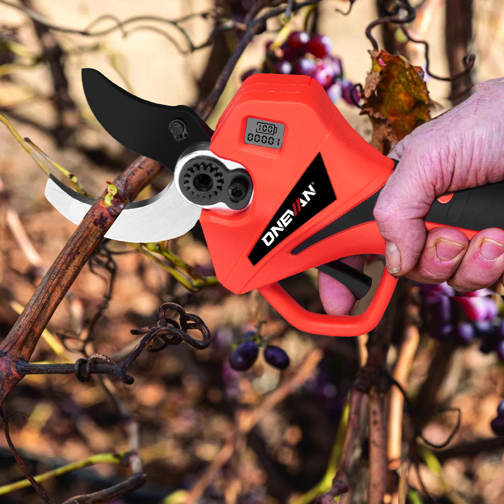 ONEVAN 61mm Brushless Cordless Electric Pruning Shears | For Makita 18V Battery