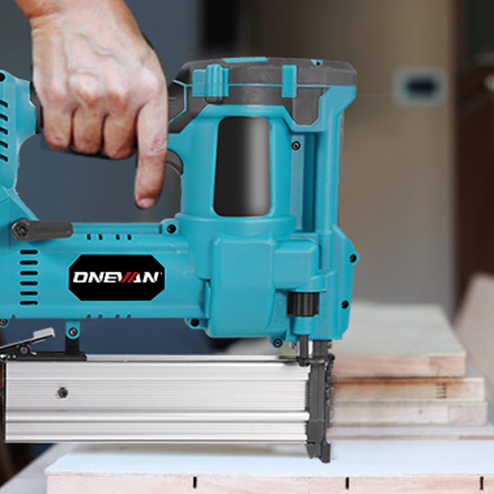 Clavadora y grapadora inalámbrica 2 en 1 sin escobillas ONEVAN | Para batería Makita de 18 V