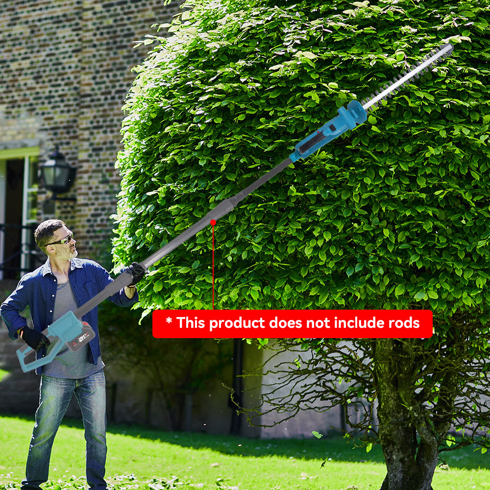 ONEVAN 20 Inch Cordless Hedge Trimmer Compatible with Extension Pole