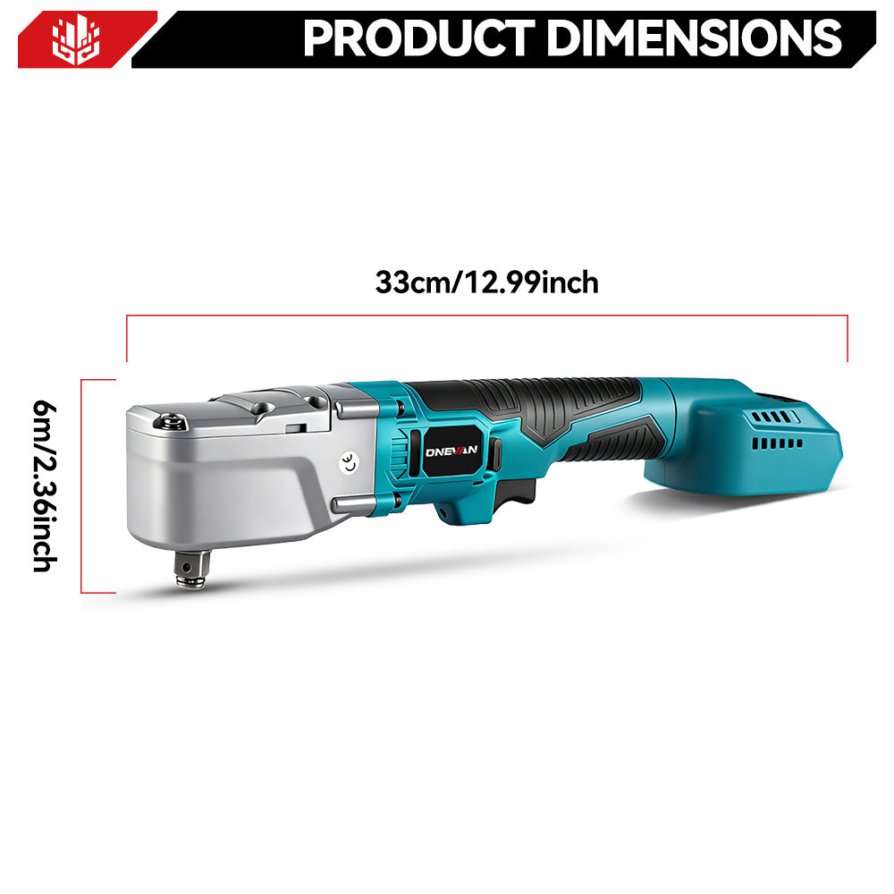 ONEVAN 1/2'' 1000N·m Brushless Cordless Ratchet Wrench | For Makita 18V Battery